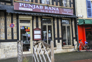 Punjab Rana outside