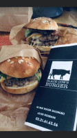 Black Cow's Burger food