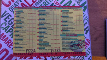 Perla Pizza menu