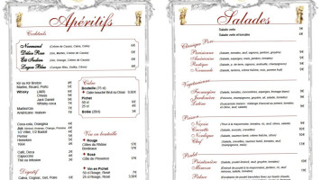 La Creperie De Joinville menu