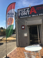 cote pizza inside