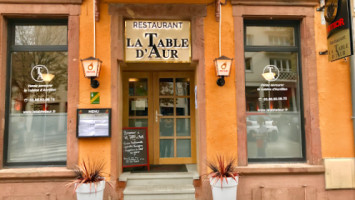 La Table D'Aur outside