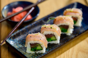 O'4 Sushi Bar food
