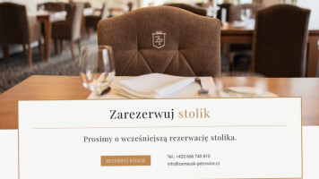Zámeček Petrovice Restaurace Nourriture