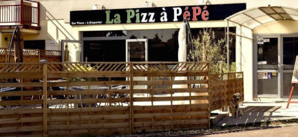 La Pizz À Pépé food