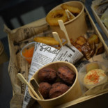 Le Pic, La Parenthèse Verte Comida