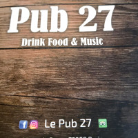 Le Pub 27 food
