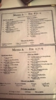 La muraille du phenix menu