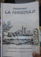 La Ferigoulo menu