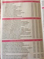 Amigo Pizza menu