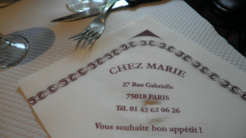Chez Marie Madeleine food