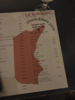 La Tarantella menu