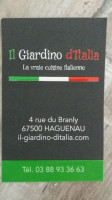 Il Giardino D'italie food