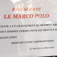 Marco Polo menu