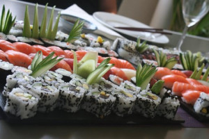 Sushi Lunel food