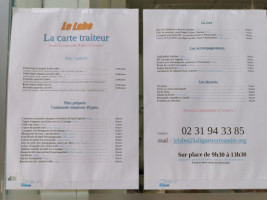 Le Labo menu