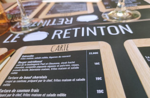 Restaurant Le Retinton food