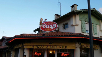 Beny's Pizza menu