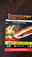 Saveur D'alep food