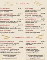 Piccola Italia menu