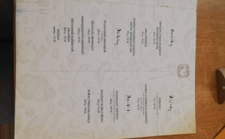 Restaurace U Kolji Carte