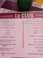 Club Pelican food
