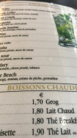 brasserie ALEXIS menu