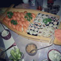 Sushi Yakitori food