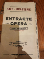 L'Entracte Opera food