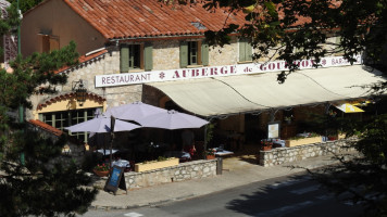 Auberge De Gourdon outside