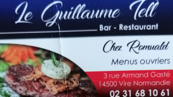 Le Guillaume Tell food