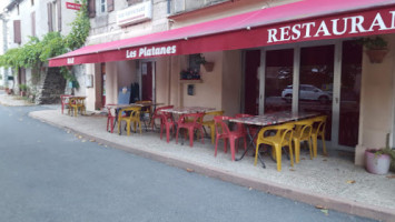 Restaurant Les Platanes inside