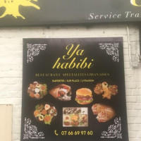 Ya habibi menu