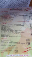 La Cantina menu