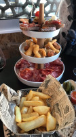 Tapas Cheese And Wine food