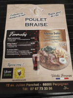 O Poulet Braise menu