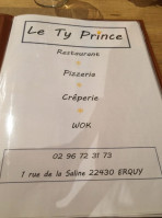 Le Ty Prince food