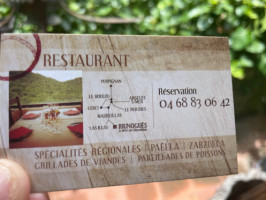 La Taverne de Riunogies menu