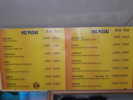 Pizzeria La Strada menu