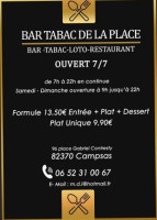 Restaurant Bar Tabac De La Place food
