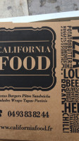 California Food menu