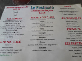 Festicafe menu