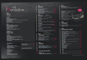 La Mandoline menu