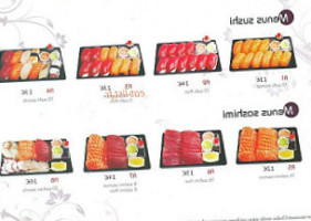 Osaka Sushi menu