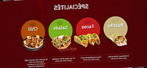Fresh Burritos menu