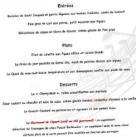 L'Apart menu