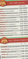 Pizza Falchi menu