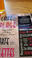 Le Café De La Plage food