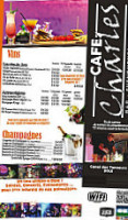 Cafe Charles menu