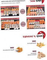 My lovely sushis menu